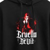 Women's - Disney Villains - Cruella Devil Spatter Cropped Graphic Hoodie - 2 of 3
