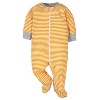 Onesies Brand Baby Boys' Long Sleeve Footed Sleepers, 4-pack - 2 of 4