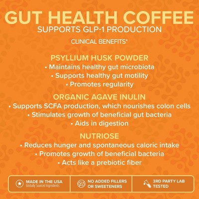 VitaCup Gut Health Medium Roast Instant Coffee - 8.18oz