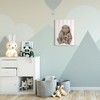 Stupell Industries Playful Mother Bear and Cub Pink Stripe Nursery Illustration - 2 of 4