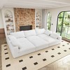 Large size modular cloud sofa 6 seats down sofa bed apartment living room sofa 120" - 2 of 4