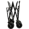 Vynxaria 400lbs Collapsible Wagon Cart - Stylish & Versatile for All Your Adventures - 2 of 4