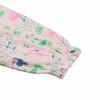 Ola! Otter Smocked Jumpsuit - Flamingo Forest - 4 of 4