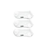 TORE Totally Recycled Men's Low Cut Athletic Socks 3pk - White 7-12