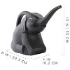 Cornucopia Brands 2QT Elephant Watering Can w Real Googly Eyes; Fully Functional Novelty Watering Can - 3 of 4