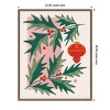 Amanti Art Retro Holiday IV by Janelle Penner Canvas Wall Art Print Framed 23-in. W x 28-in. H. - 3 of 4