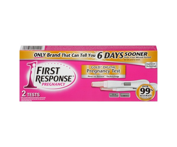 First Response Gold Digital Pregnancy Test - 2ct