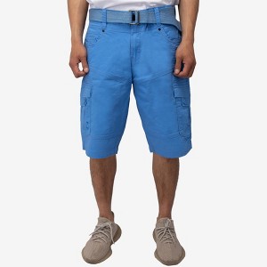 X RAY Men's 12.5" Inseam Strech Twill Cargo Shorts,Twill Shorts - 1 of 4