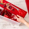 IRIS 3pk Ribbon Storage Box Red - image 4 of 4