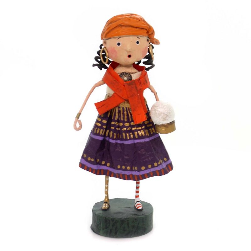 Lori Mitchell 6.25 In Gypsy Rose Fortune Teller Halloween Figurines, 1 of 4