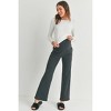 Hello Miz Women's Over The Belly Wide Leg Lounge Maternity Pants - 4 of 4