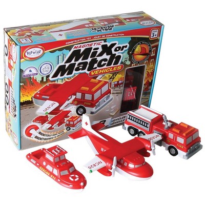 Popular Playthings Mix or Match: Rescue Vehicle Set