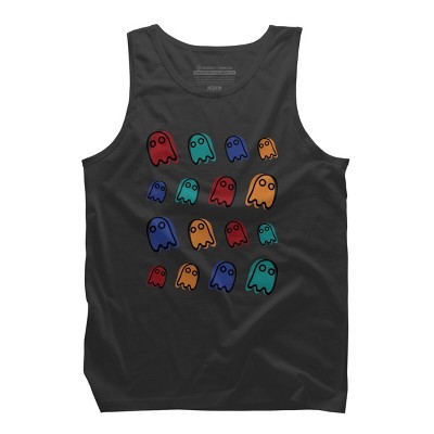 Men's Design By Humans Gummy Ghost Boo Boo Halloween 2019 By wakawiki Tank Top