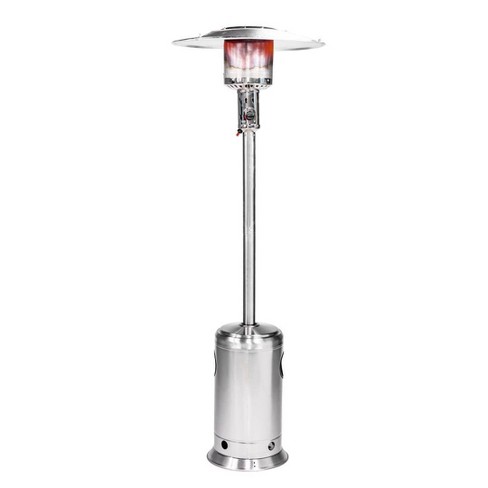 Garden Comfort 47000 Btu 88 Propane Standing Outdoor Patio Heater Silver :  Target