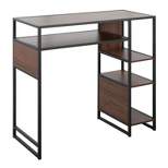 43" Display Rectangle Wood Bar Height Table - Lumisource