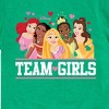 Girls' - Disney Princess - Team Girls Short Sleeve Graphic T-Shirt - 2 of 4