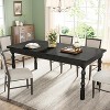 Tribesigns Wood Rectangular Dining Table for 4-6 People - 4 of 4