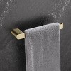 ChicFurnit Bathroom Towel Holder Premium 5 Piece Hardware Set with Rust Free Finish for Stylish Bathrooms, Gold, 25"*5.7"*2.36" - 2 of 4
