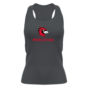 Women's Wesleyan University Adult Sport Tank Top Primary Logo - 1 of 4