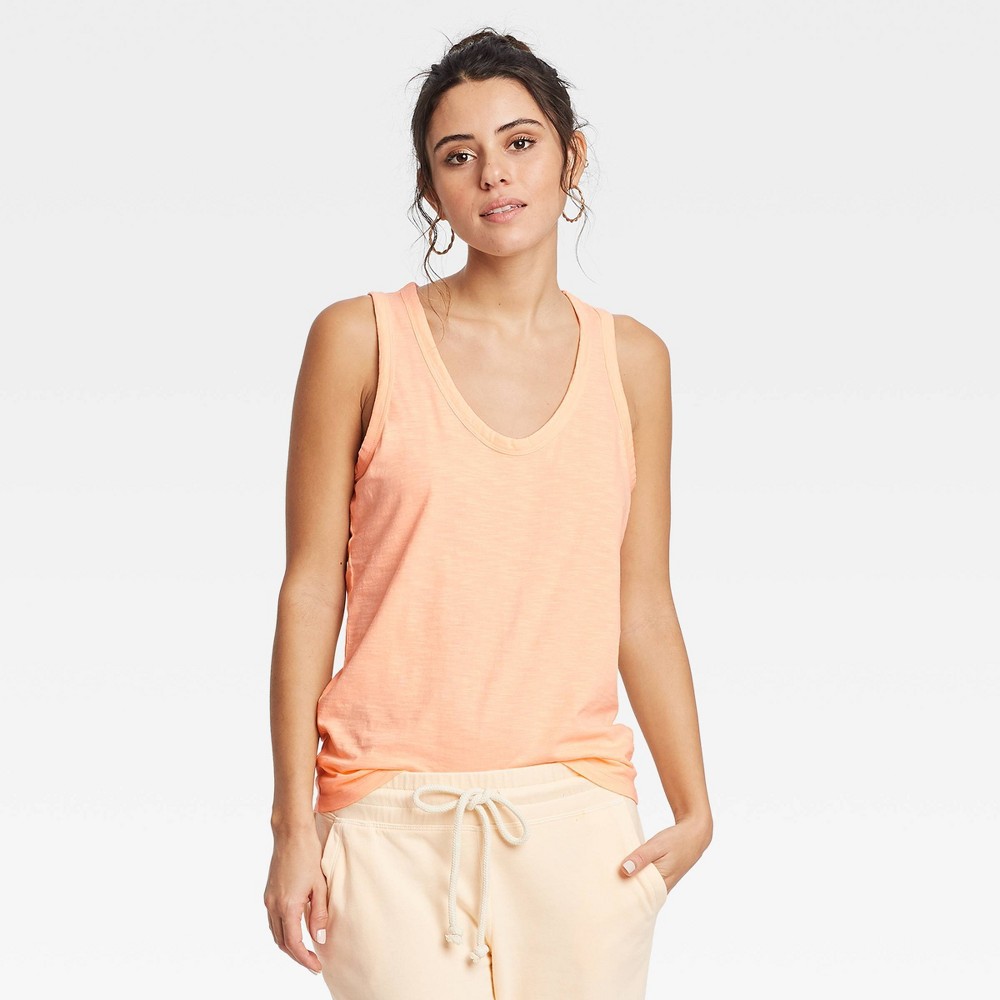 Universal ThreadWomen's Tank Top Universal Thread Light Orange XS