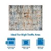 LunaLulinlk Abstract Area Rug - 2 of 4