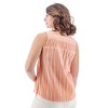 Old Ranch Brands Women's Saguaro Smocked Button Front Tank - 2 of 4