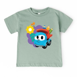 Leo the Truck School Pencils - Toddler Short Sleeve Graphic T-Shirt - 1 of 3