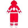 Power Rangers Blue Ranger Zip Up Cosplay Coverall Toddler to Big Kid - 4 of 4