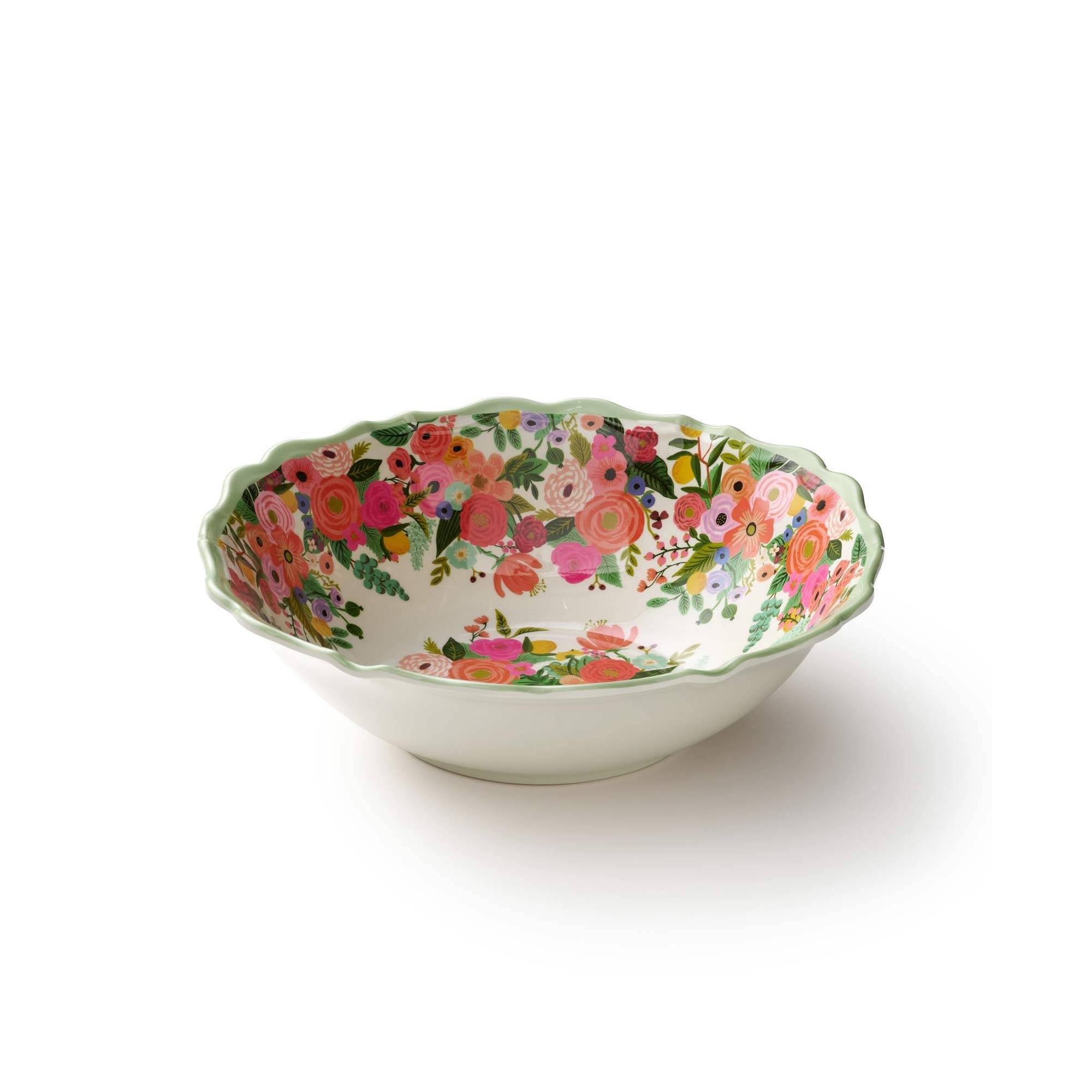 Rifle Paper Co. Garden Party Melamine Serving Bowl