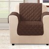 Microfiber Non-Slip Chair Furniture Protector - Sure Fit - image 3 of 4