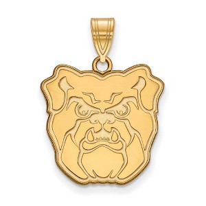 Black Bow Jewelry 14k Yellow Gold Butler Bulldogs NCAA Large Pendant - 1 of 3