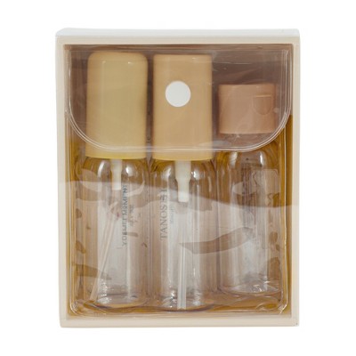 Unique Bargains Refillable Travel Container Set 8 Pcs