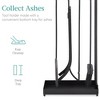 Best Choice Products 5-Piece Modern Contemporary Indoor Outdoor Antique Fireplace Tool Set w/ Ergonomic Handles - 4 of 4
