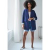 ellos Plus Size Ballet Neck Eyelet Blouse - 3 of 4