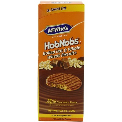 Mcvities Hobnobs Milk Chocolate Biscuits - 12 pack, 10.5 oz