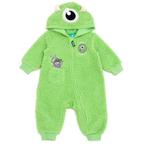 Disney Winnie the Pooh Mickey Mouse Lilo & Stitch Nightmare Before Christmas Monsters Inc. Baby Zip Up Coverall Newborn to Infant - image 1 of 4