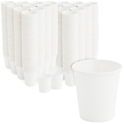 DHG Professional 3 oz Paper Cups, Mouthwash Cups, Disposable Bathroom Cups, Paper Cold Cups for Party, Picnic, Art & Craft, Travel (400 counts)