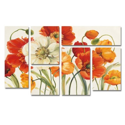 Trademark Fine Art - Lisa Audit 'Poppies Melody I'