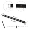 Unique Bargains Rectangle Ventilation Grille, Aluminum - 2 of 3