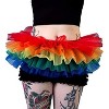 BellaSous Adult Rainbow Tutu Skirt, One Size Multi-Layered Costume and Dance Skirt for Halloween or Parties- One Size - 2 of 3
