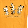 Men's - Peanuts - Snoopy Just Keep Dancing Sketch Short Sleeve Graphic T-Shirt - 2 of 4