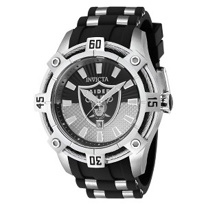 Invicta 42066 Men's NFL Las Vegas Raiders Grey, Black Dial Watch - 1 of 2