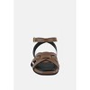Ashton Black Flat Ankle Strap Women Sandals - 2 of 4