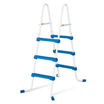 Funsicle SureStep 3 Stair Outdoor Above Ground Swimming Pool Ladder