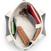 Lands' End Open Top Canvas Tote Bag - 3 of 4