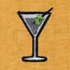 Dalix Martini Embroidered Lightweight Relaxed Jersey Tee Summer Cute Food Womens - 2 of 4