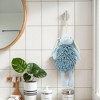 REGALWOVEN Cute Cartoon Rabbit Shape Fuzzy Ball Soft Absorbent Chenille Hand Towel 2 Pack 6" x 14" - 2 of 4