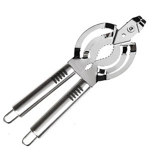 LunaLulinlk 1pc, Can Opener, 304 Stainless Steel Jar Opener, All Metal Construction Adjustable Jar Opener - 1 of 4