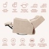 Babyletto Kiwi Deluxe Power Glider Recliner with Heat and Massage - 4 of 4