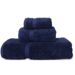 BC BARE COTTON Luxury Hotel & Spa Quality Collection, Quick Dry 100% Turkish Cotton, 750+ GSM, Bath Towel, Hand Towel, Washcloths - 3 Piece - 1 of 1